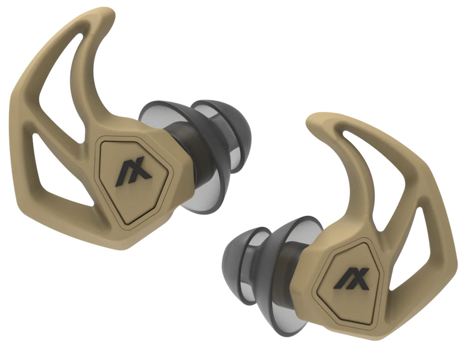 AXIL X30i EARPLUGS W/TOGGLE DESERT TAN