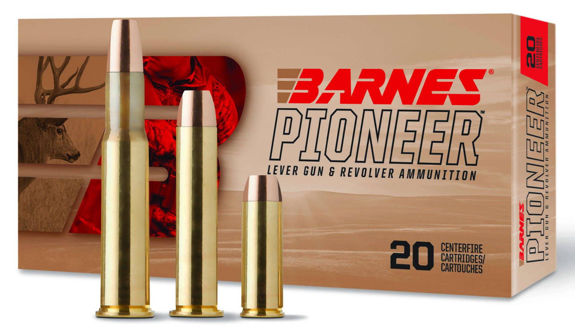 BAR PIONEER LEVER 44MAG 225GR TSX 20/10