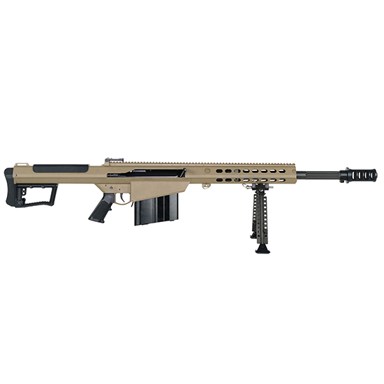 BARR M107A1 50BMG FDE 20" FLUTED BLK BBL