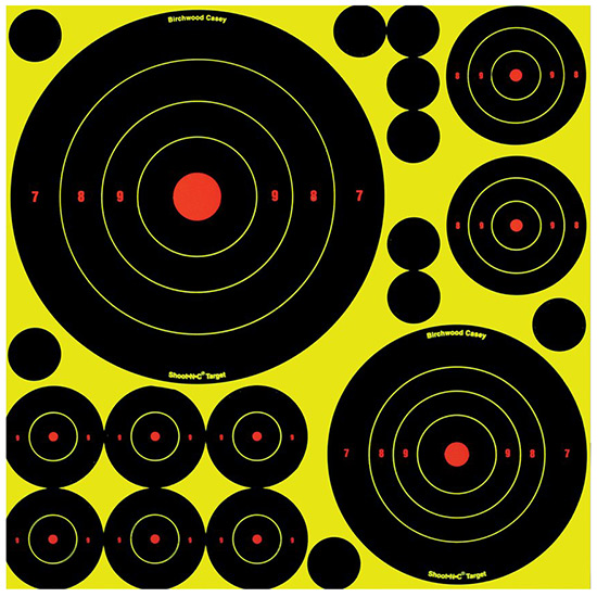 BC SHOOT-N-C VARIETY PK 1,2,3,5.5 & 8" ROUND