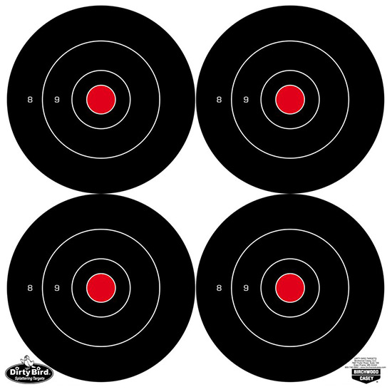 BC DIRTY BIRD 5.5" ROUND TARGETS 100 SHEETS