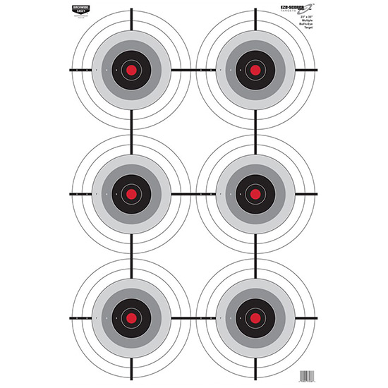 BC EZE-SCORER MULTIPLE BULLS-EYE 23"X35" 5PK