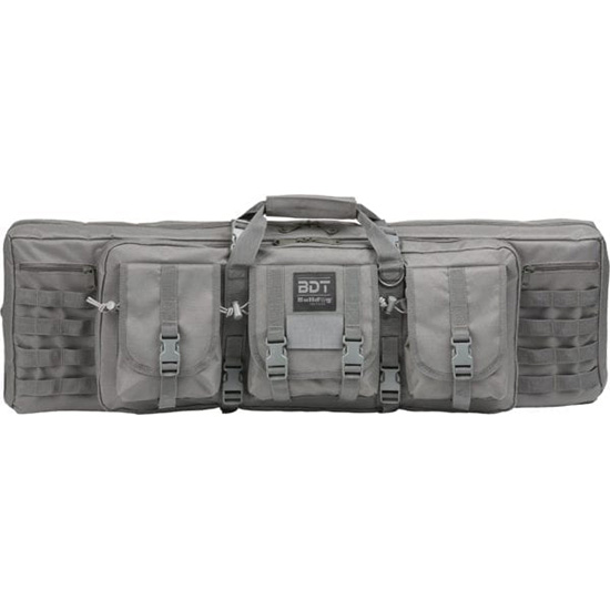 BD 43" ELITE DOUBLE TACT RIFLE CASE SEAL GRY