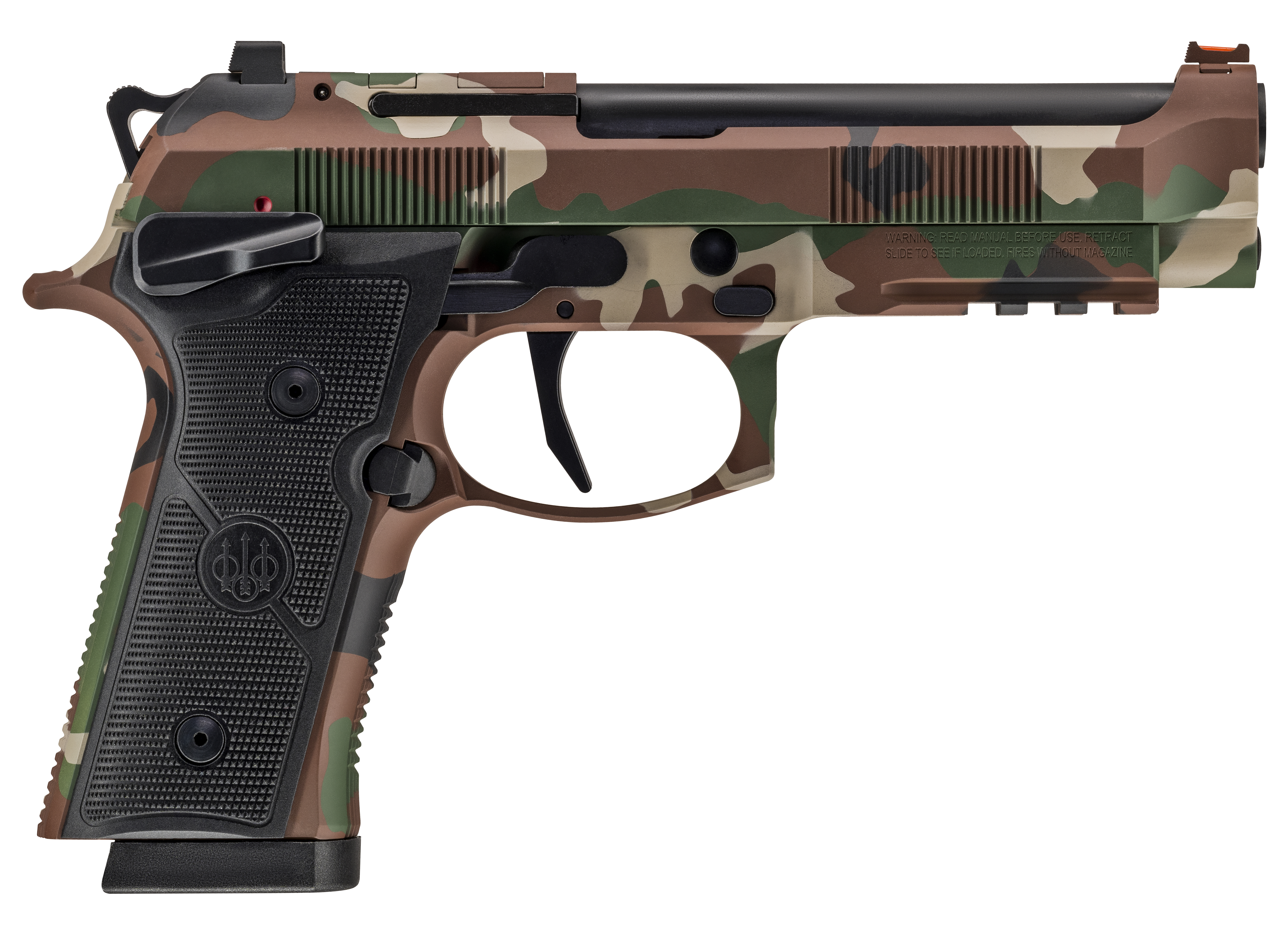 BER 92XI AMERICAN COMBAT 9MM 4.7" 10RD BDU CAMO