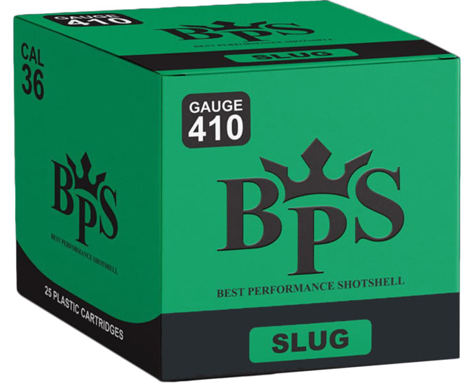 BPS 410GA 2.5" RIFLED SLUG 4/15OZ 25/10 CASE