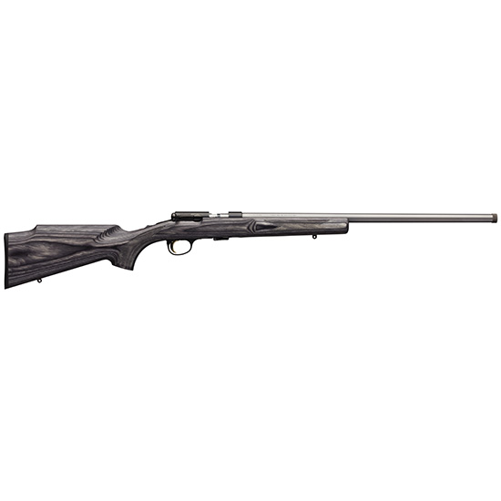 BRO TBOLT GRAY LAMINATED TARGET VARMINT 17HMR SS