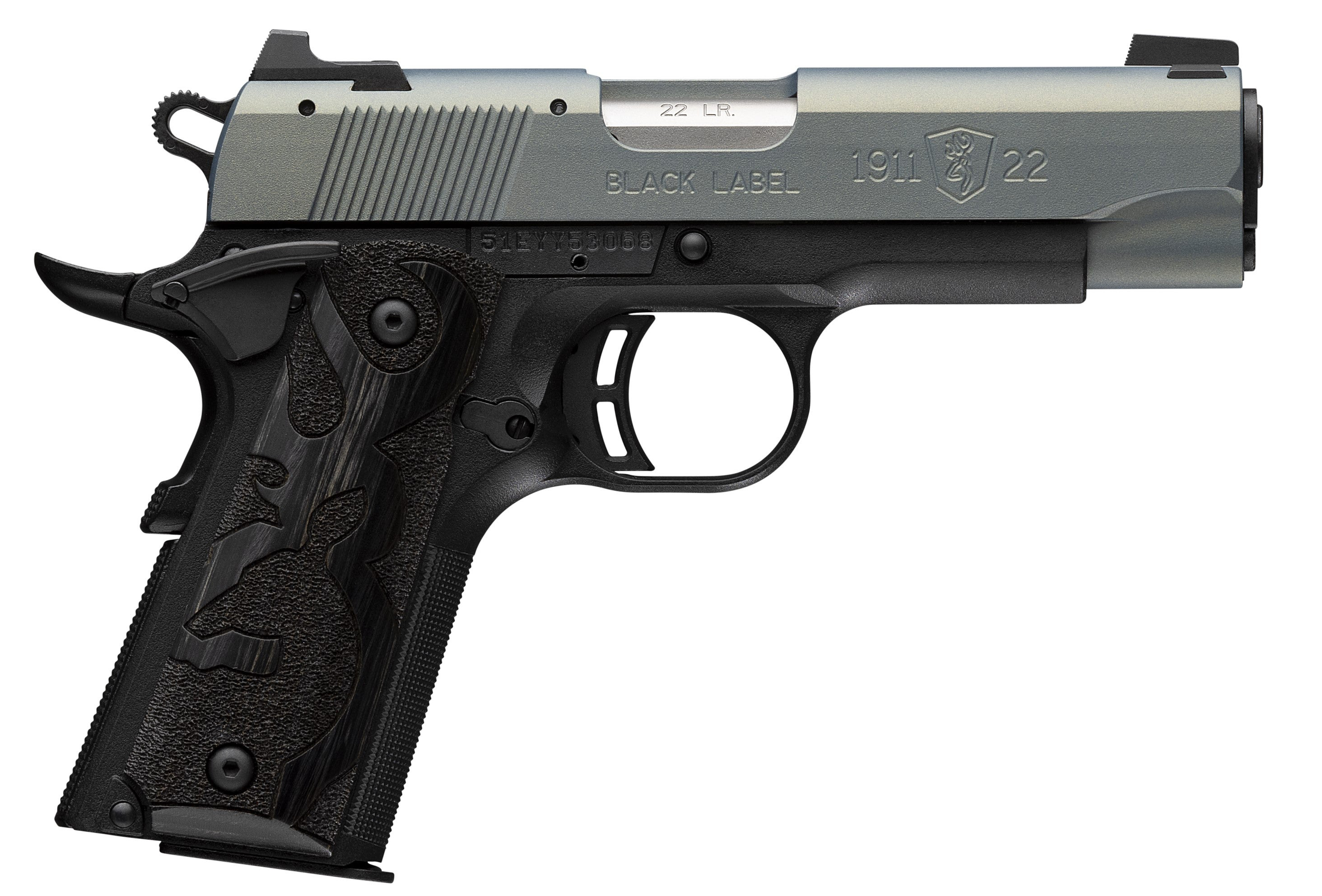 BRO 1911-22 BLACK LABEL COMP NORTH LIGHTS 22LR