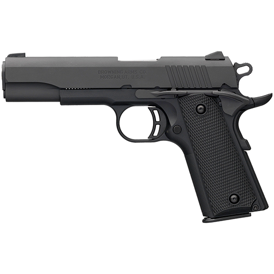 BRO 1911-380 BLACK LABEL 380ACP 4.25" MATTE 8RD