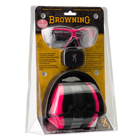 BRO RANGE KIT FOR HER PINK MUFFS PLUGS GLASSES