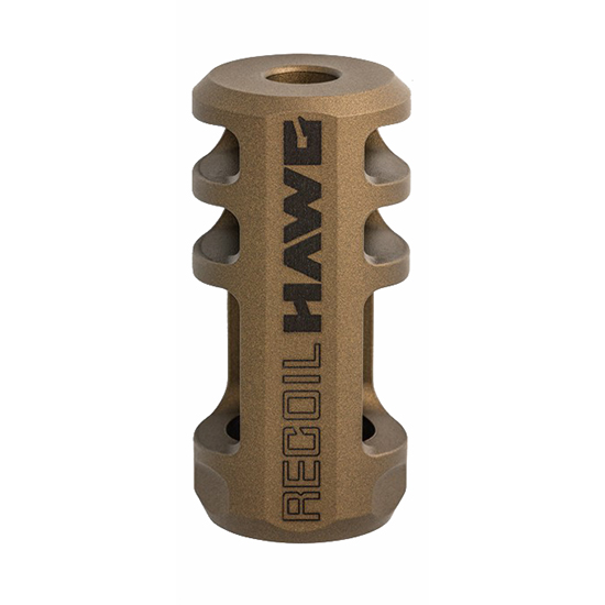 BRO RECOIL HAWG MUZZLE BRAKE BURNT BRONZE