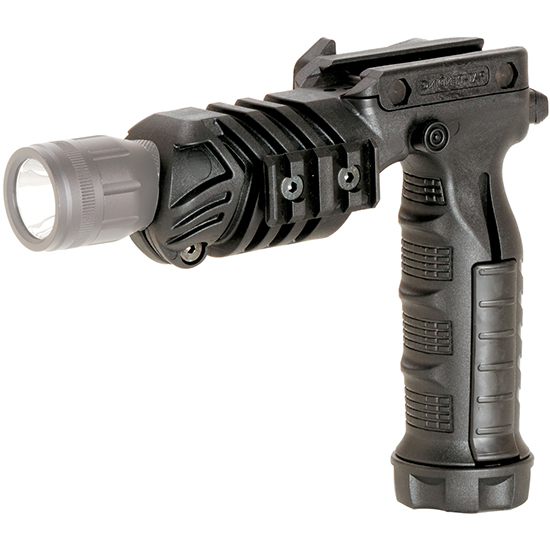 CAA FLASHLIGHT GRIP ADAPTOR BLK