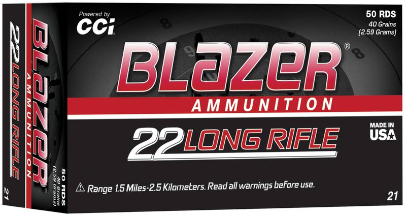 CCI 22LR 40GR BLAZE 50/100