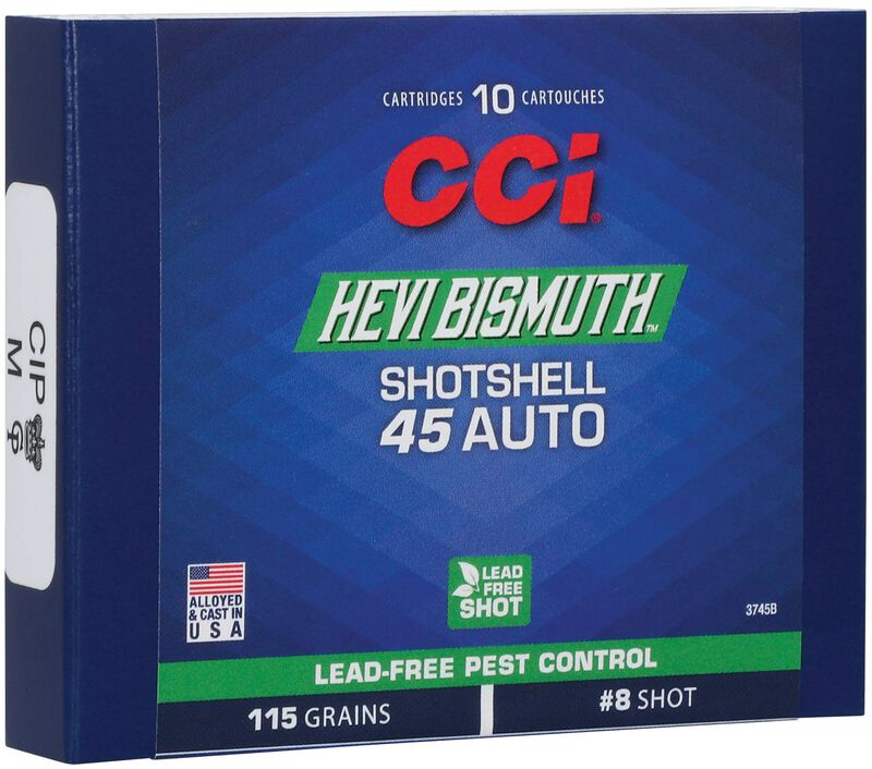 CCI 45ACP BISMUTH SHOTSHELL /20