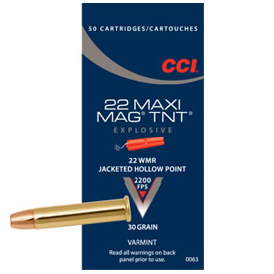 CCI 22MAG HP MAXI MAG TNT 50/40