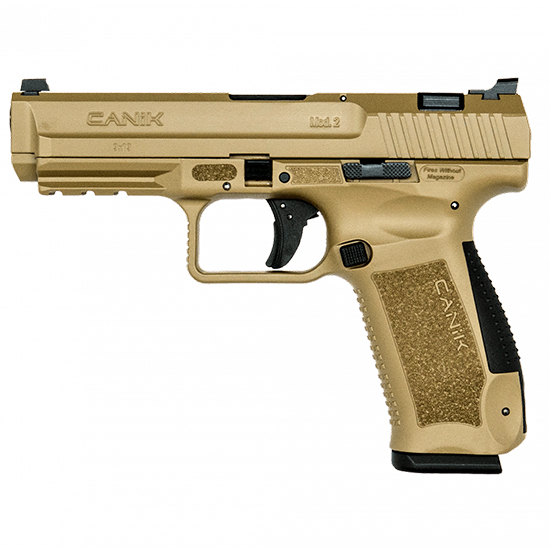 CENT BLEM CANIK TP9SA 9MM 4.5" FDE 2 18RD