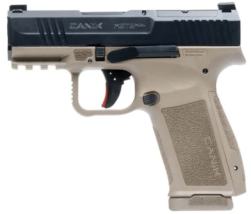 CENT METE MC9 L BLK/FDE 9MM 3.18" 17RD