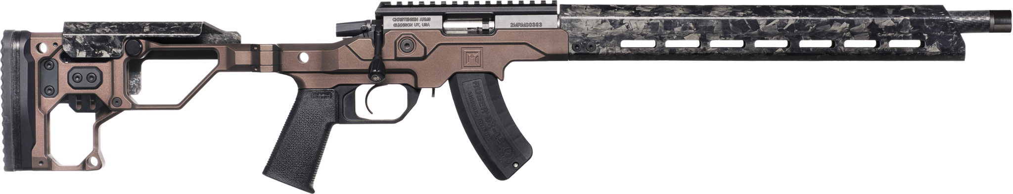 CHRIS MPR RIMFIRE 22LR 18" DESERT BROWN 10RD