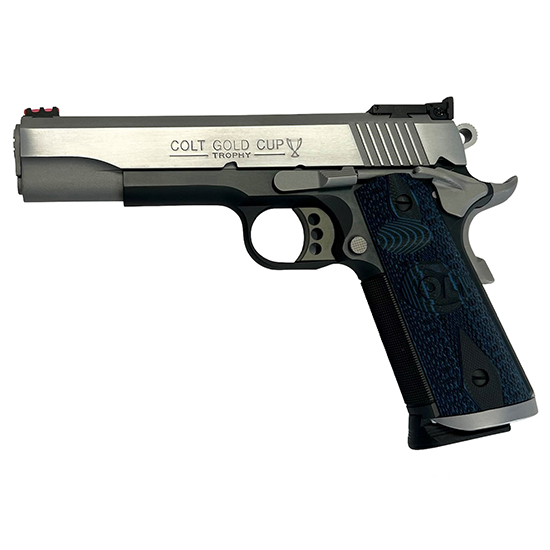 CLT GOLD CUP TROPHY 45ACP 5" BLUED/SS