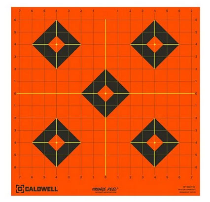 CALDWELL TARGET OP 8" SIGHT-IN 5 SHEETS