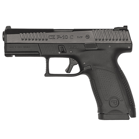 CZ P-10 C 9MM 4" COMPACT BLK 2 10RD
