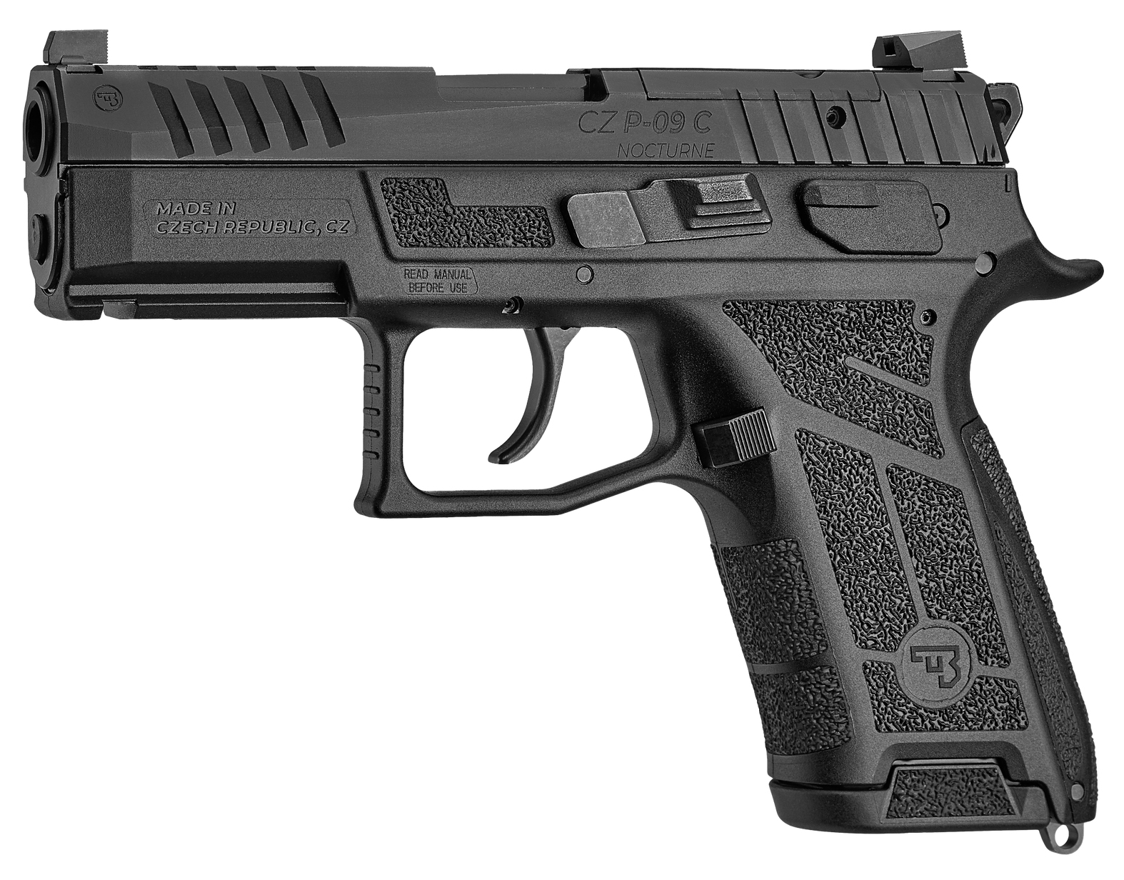 CZ P-09 C NOCTURNE 9MM 3.74" COMPACT 10RD