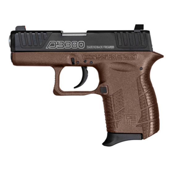 DBF DB380MB GEN4 380ACP 2" MIDNIGHT BRONZ