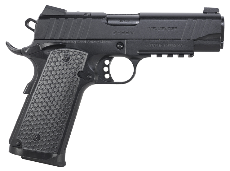 EAA 1911 INFLUENCER 45ACP COMM 4.4" BLK 8RD