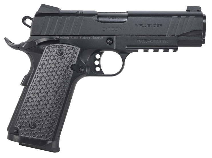 EAA 1911 INFLUENCER 10MM COMMANDER 4.4" BLK 9RD