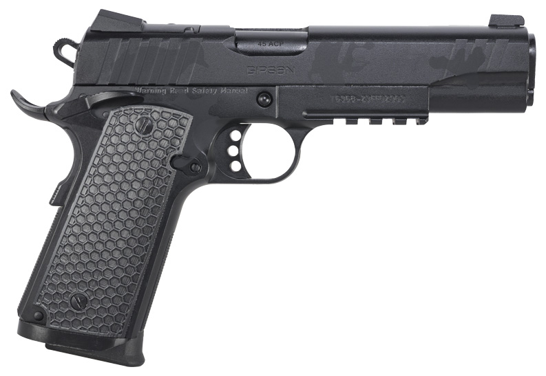 EAA 1911 INFLUENCER 45ACP GOV 5" BLK CAMO 8R