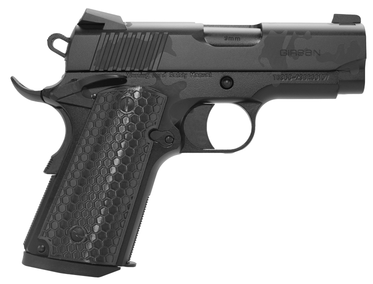 EAA 1911 UNTOUCHABLE 9MM OFFICER 3.4" BLK CAM