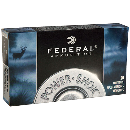 FED POWER-SHOK 22-250REM 55GR SP 20/10