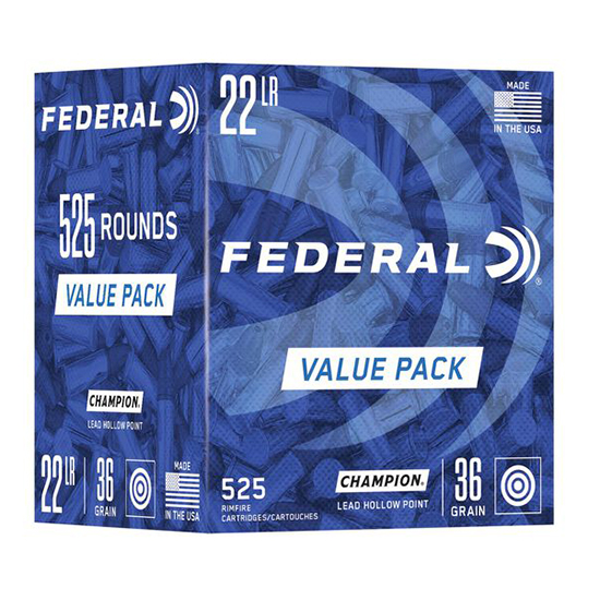 FED CHAMPION 22LR 36GR LEAD HP 525/10