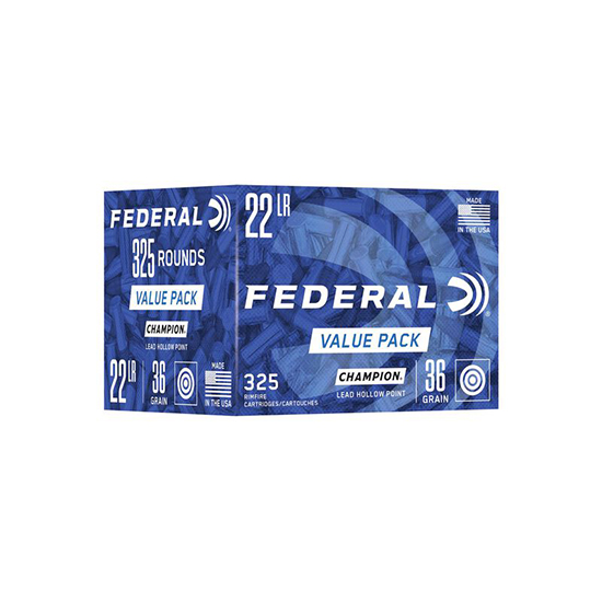 FED CHAMPION 22LR 36GR LEAD HP 325/10