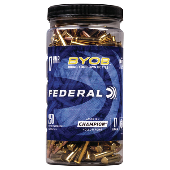 FED 17HMR BOTTLE 17GR TNT 250/8