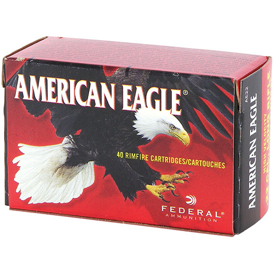 FED AMERICAN EAGLE 22LR HV 38GR CPHP 40/100