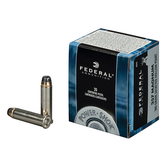 FED CLASSIC 357MAG 180GR HI-SHOK JHP 20/25