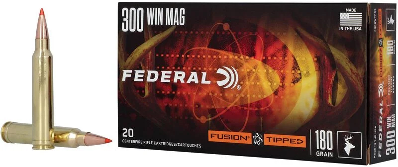 FED FUSION 300WIN 180GR TIPPED 20/10