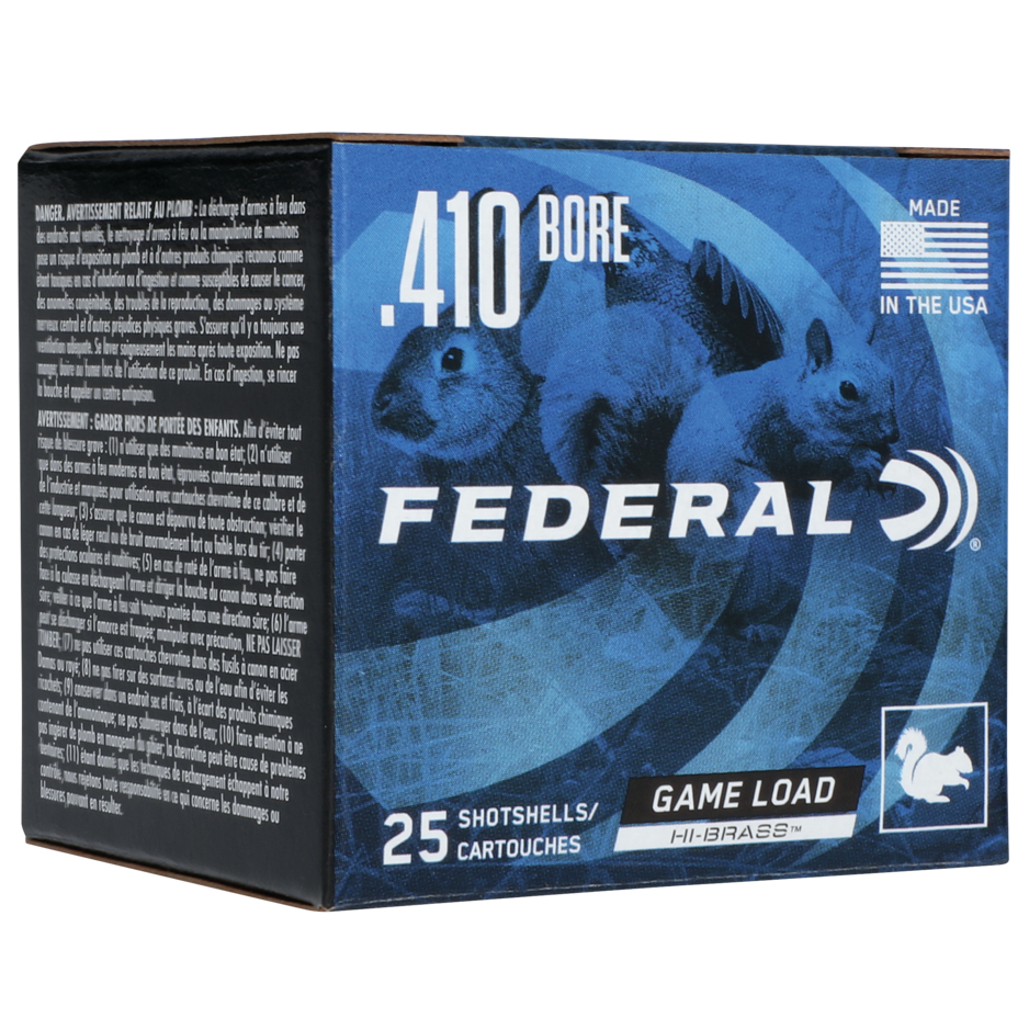 FED GAME-SHOK HI-BRASS 410GA 2.5" .5OZ #6 25/10