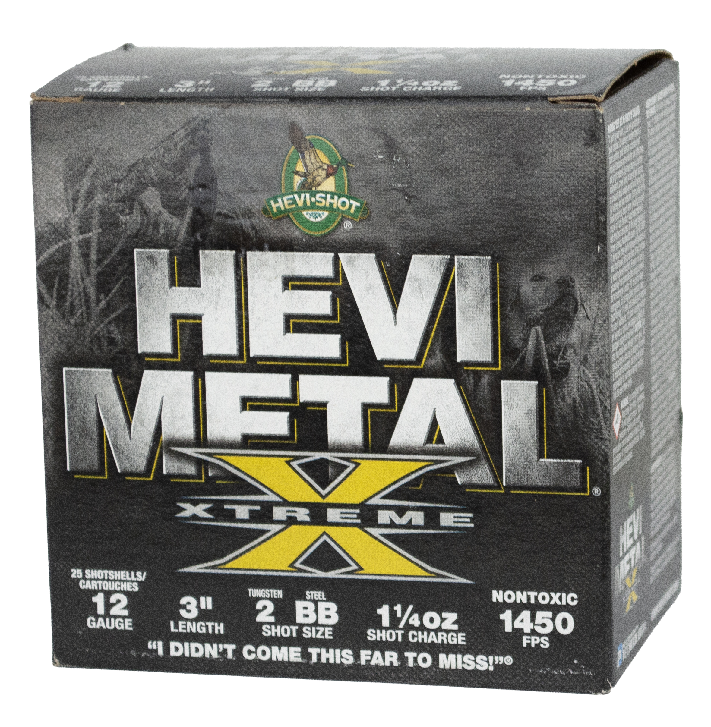 FED HEVI METAL XTREME 12GA 3" 1.25OZ /10