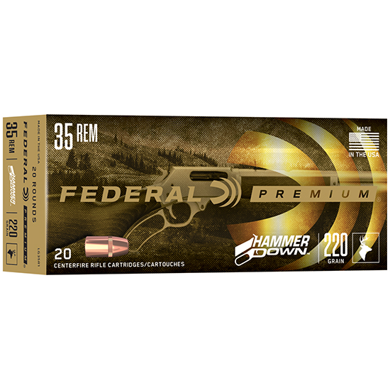 FED HAMMER DOWN 35REM 220GR 20/10