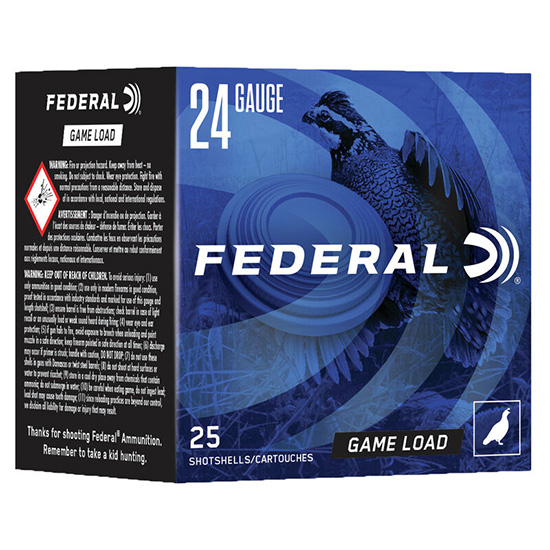 FED GAME LOAD 24GA 2.5" 11/16OZ #8 25/10