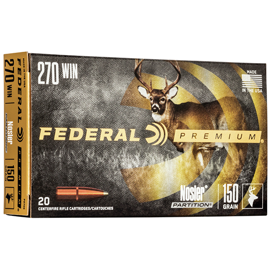 FED VITAL-SHOK 270WIN 150GR PARTITION 20/10