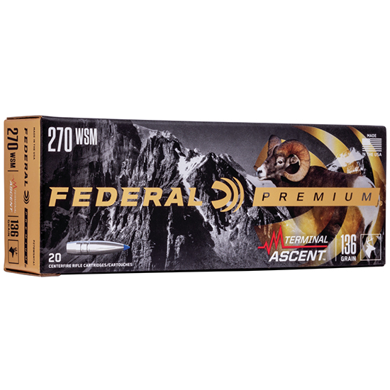 FED TERMINAL ASCENT 270WSM 136GR 20/10