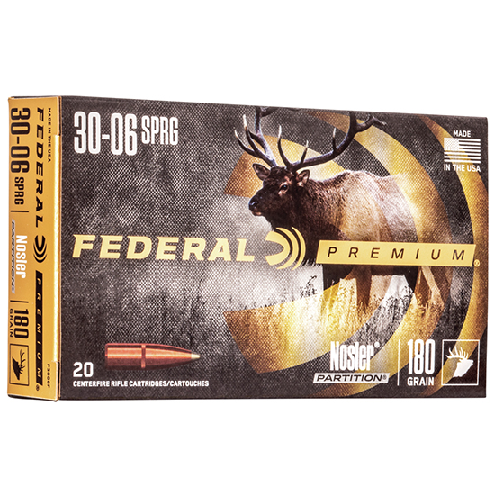 FED VITAL-SHOK 30-06 180GR PARTITION 20/10