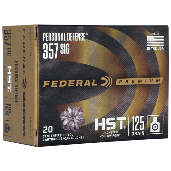 FED PREMIUM 357SIG 125GR HST JHP 20/10