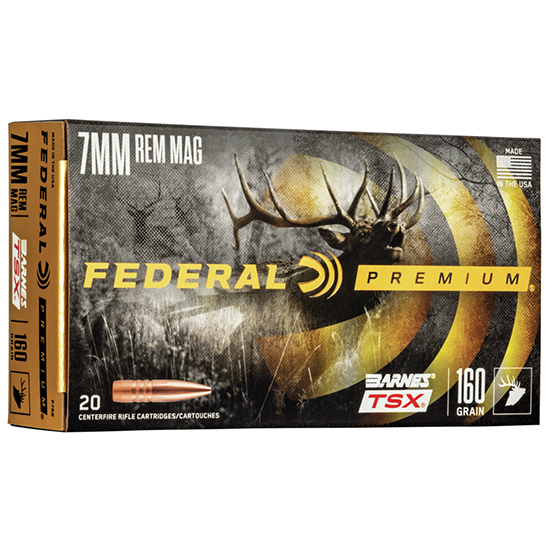 FED PREMIUM 7MMREM 160GR TSX 20/10