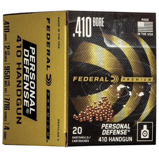 FED PERSONAL DEFENSE 410GA 2.5" #4 20/10