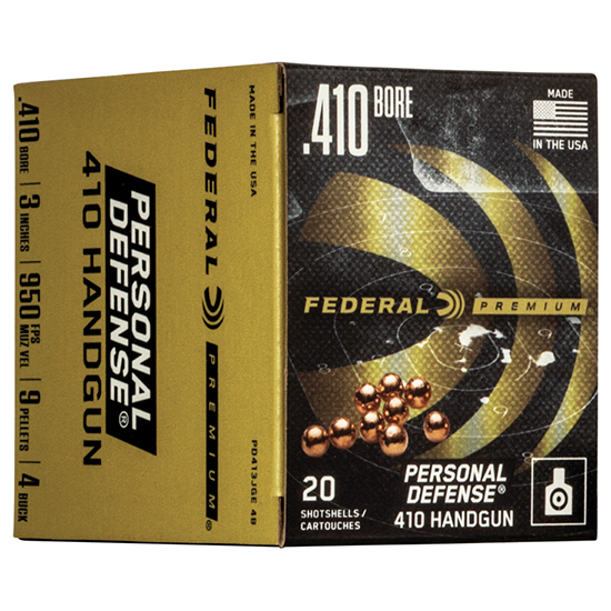 FED PERSONAL DEFENSE 410GA 3" 9P #4 20/10