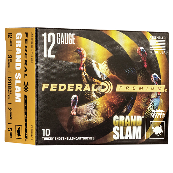 FED GRAND SLAM 12GA 3.5" 2OZ #5 TKY 10/5