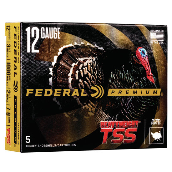 FED HEAVYWEIGHT TSS 12GA 3.5" 2.5OZ 7/9 TKY 5/10